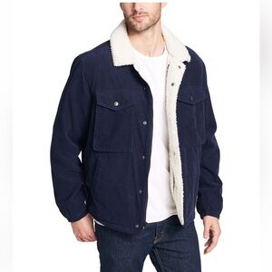 LEVIS Men's Fleece-Lined
Corduroy Trucker Jacket